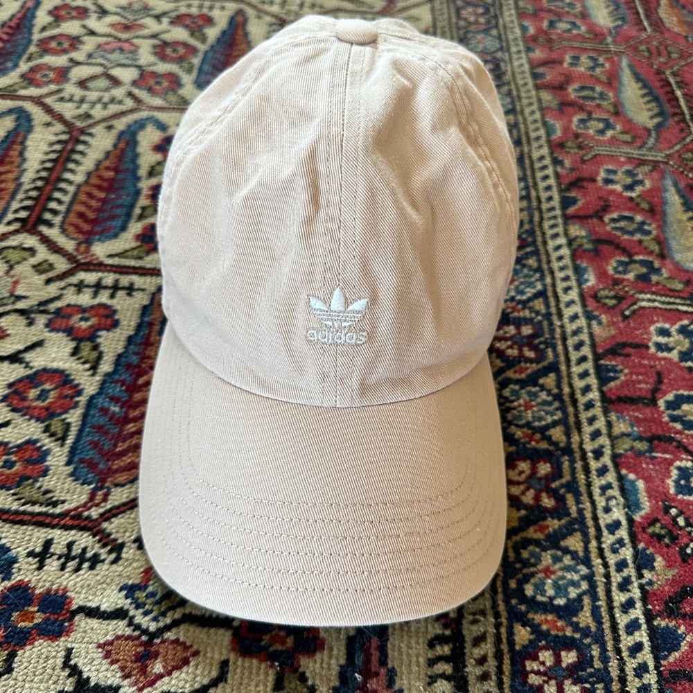 Adidas Light Beige/Pink Cap